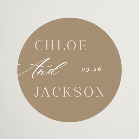 Wedding Favor Stickers