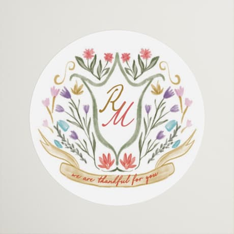 Wedding Favor Stickers