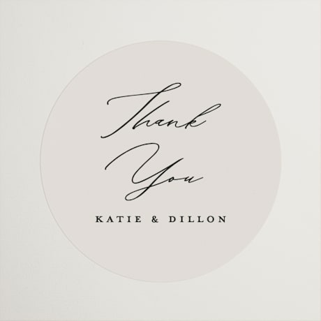 Wedding Favor Stickers