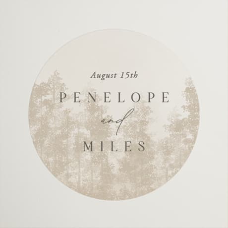 Wedding Favor Stickers