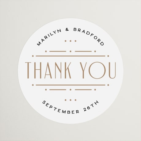 Wedding Favor Stickers