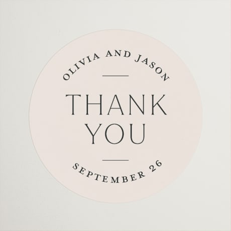 Wedding Favor Stickers