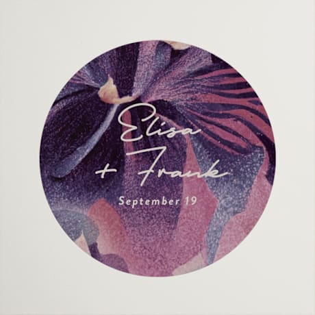 Wedding Favor Stickers