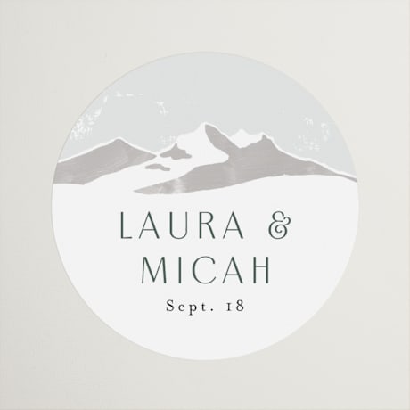 Wedding Favor Stickers