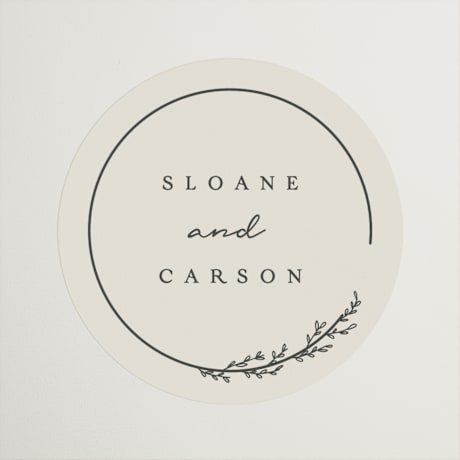 Wedding Favor Stickers