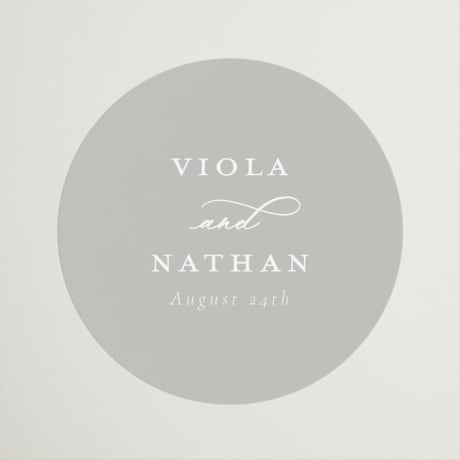 Wedding Favor Stickers