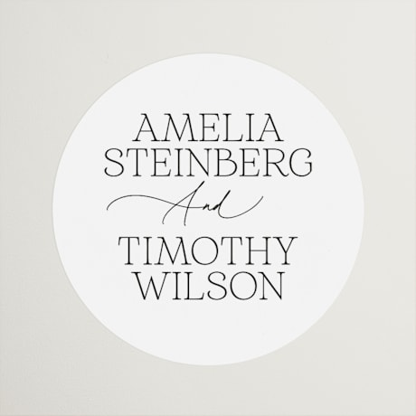 Wedding Favor Stickers