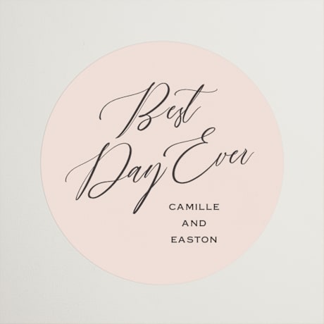 Wedding Favor Stickers