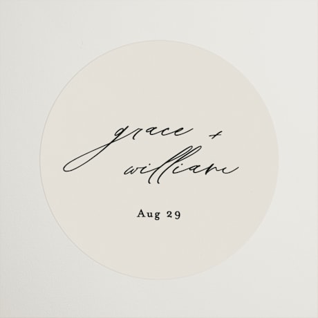 Wedding Favor Stickers