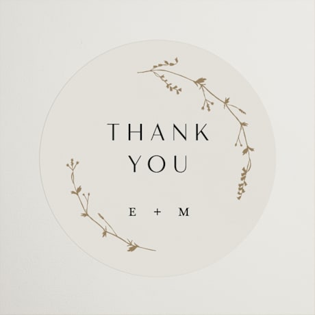 Wedding Favor Stickers