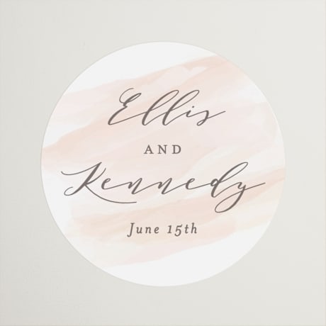 Wedding Favor Stickers