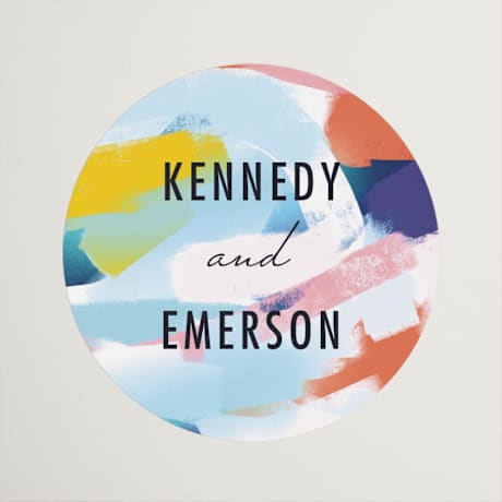 Wedding Favor Stickers