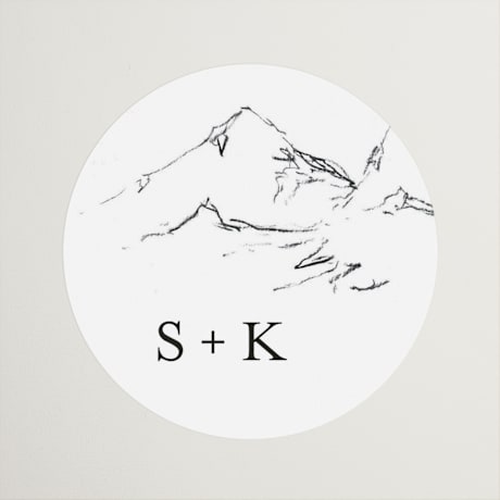 Wedding Favor Stickers