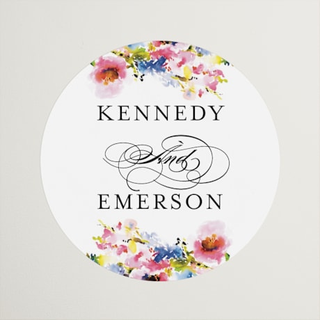 Wedding Favor Stickers