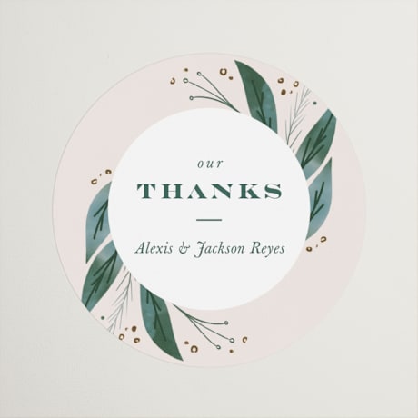 Wedding Favor Stickers