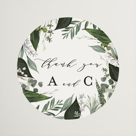 Wedding Favor Stickers