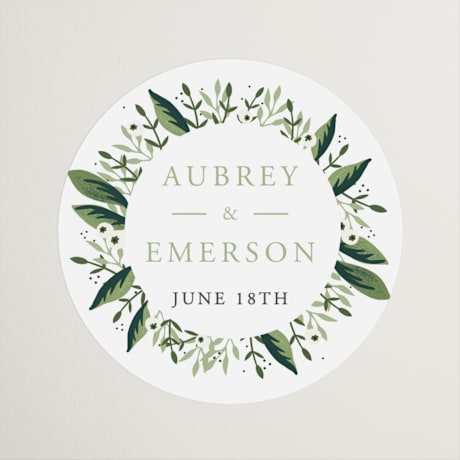 Wedding Favor Stickers