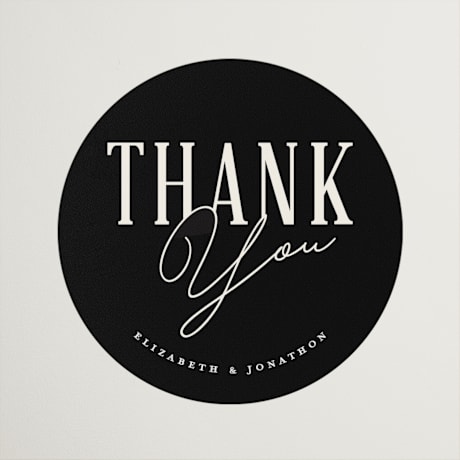 Wedding Favor Stickers