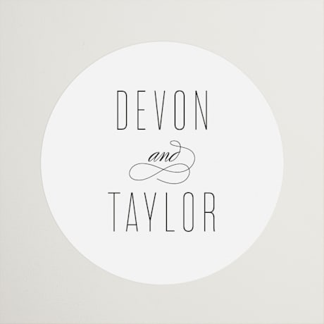 Wedding Favor Stickers