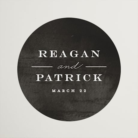 Wedding Favor Stickers