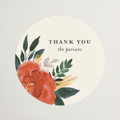 Wedding Favor Stickers