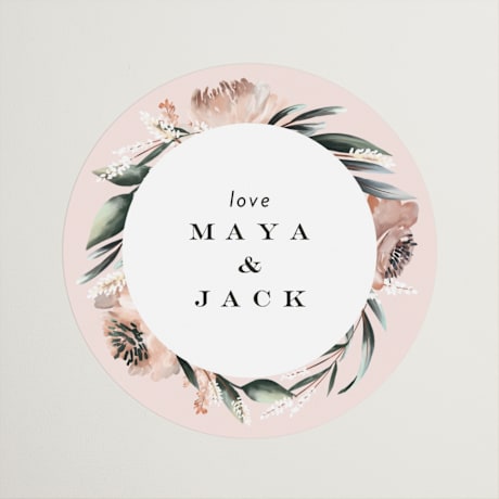 Wedding Favor Stickers