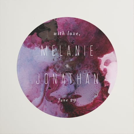 Wedding Favor Stickers