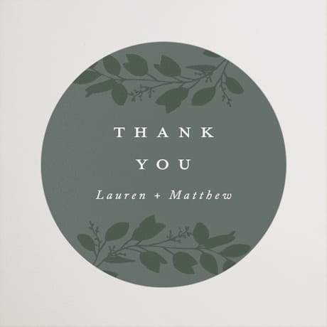 Wedding Favor Stickers