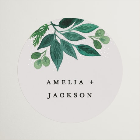 Wedding Favor Stickers