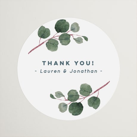 Wedding Favor Stickers