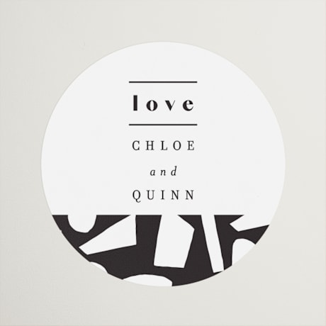 Wedding Favor Stickers