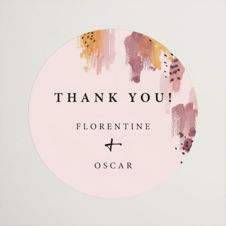 Wedding Favor Stickers