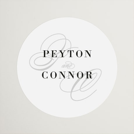 Wedding Favor Stickers