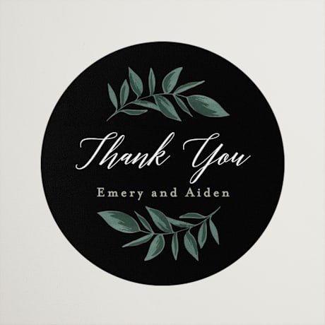 Wedding Favor Stickers
