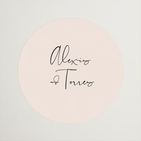 Wedding Favor Stickers