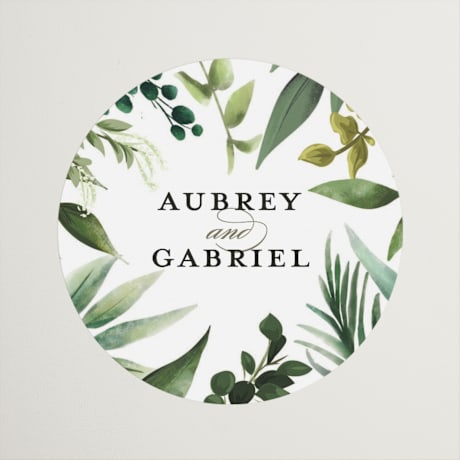 Wedding Favor Stickers