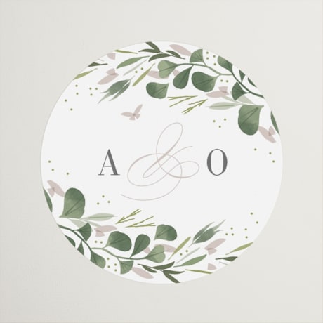 Wedding Favor Stickers