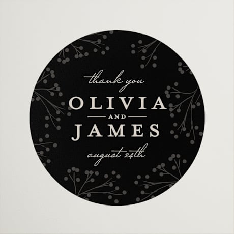 Wedding Favor Stickers