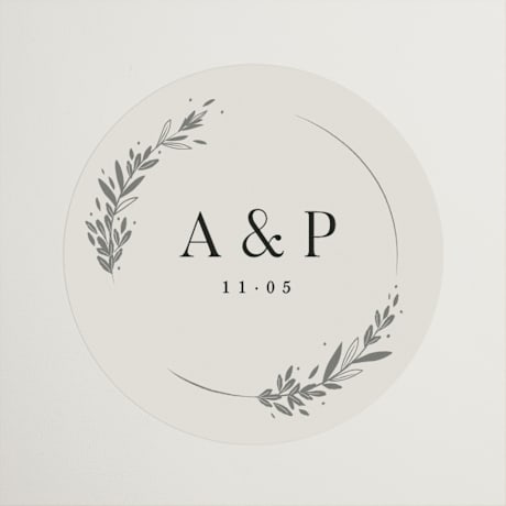 Wedding Favor Stickers