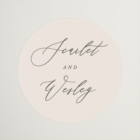 Wedding Favor Stickers