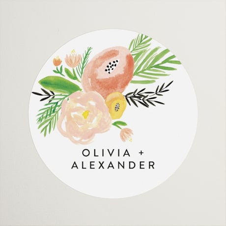 Wedding Favor Stickers