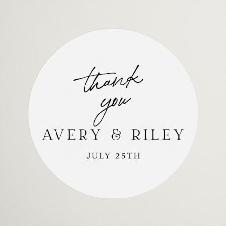 Wedding Favor Stickers