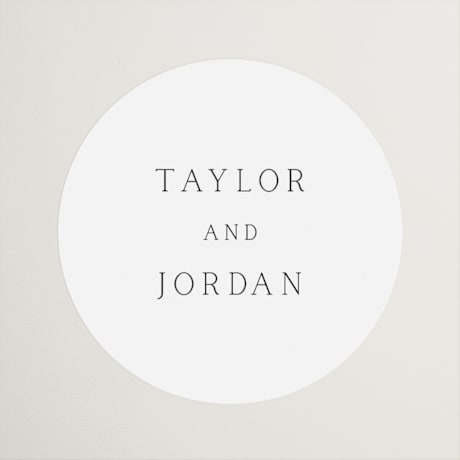 Wedding Favor Stickers