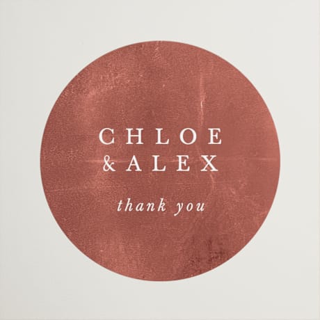 Wedding Favor Stickers