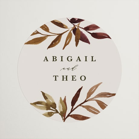 Wedding Favor Stickers