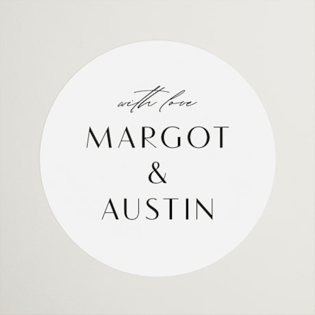 Wedding Favor Stickers