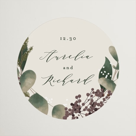 Wedding Favor Stickers