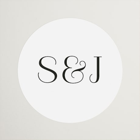 Wedding Favor Stickers