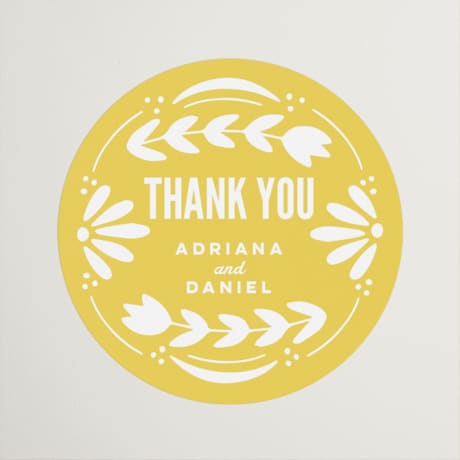 Wedding Favor Stickers