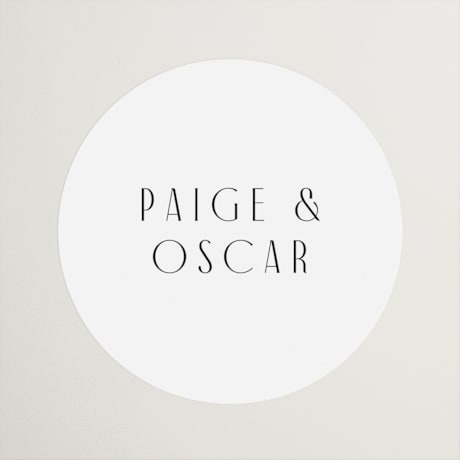 Wedding Favor Stickers